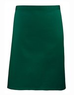 Premier Workwear Mittellange Baumwoll-Twill Schürze 90 cm, Black (ca. Pantone Black C) 70 x 50 cm, PW151 – Vert bouteille (ca. Pantone 560C)