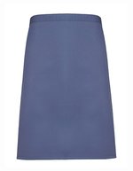Premier Workwear Mittellange Baumwoll-Twill Schürze 90 cm, Black (ca. Pantone Black C) 70 x 50 cm, PW151 – Marine Bleu (ca. Pantone 281C)