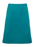 Premier Workwear Mittellange Baumwoll-Twill Schürze 90 cm, Black (ca. Pantone Black C) 70 x 50 cm, PW151 – Sarcelle (ca. Pantone 3155C)