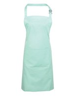Premier Workwear Farbenfrohe Twill-Schürze mit Tasche – Aqua (ca. Pantone 344C)