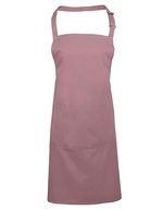 Premier Workwear Farbenfrohe Twill-Schürze mit Tasche, Hot Pink (ca. Pantone 214C) 72 x 86 cm, PW154 – Rose (ca. Pantone 5015C)