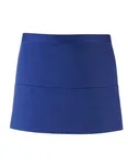 Premier Workwear 3-Taschen Schürze aus Baumwolle/Polyester, Burgundy (ca. Pantone 216C) 60 x 33 cm, PW155 – Royal (ca. Pantone 286C)