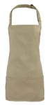 Premier Workwear 2-in-1 Latz- und Hüftschürze Baumwolle, Royal (ca. Pantone 7687C) 60 x 62 cm, PW159 – Bild 3