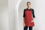 Premier Workwear 2-in-1 Bib and Waist Apron Cotton – Emerald (ca. Pantone 7728C)