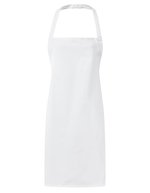 Premier Workwear Latzschürze aus strapazierfähigem Twill, Black (ca. Pantone Black C) 67 x 78 cm, PW165 – White
