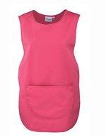 Premier Workwear Damen-Tabard mit Tasche und Druckknopf, Black L, PW171 – Fuchsia (ca. Pantone 219C)