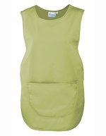 Premier Workwear Damen-Tabard mit Tasche und Druckknopf, Black L, PW171 – Citron vert (ca. Pantone 382C)