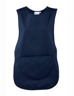 Premier Workwear Damen-Tabard mit Tasche und Druckknopf, Black L, PW171 – Marine (ca. Pantone 2766C)