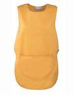 Premier Workwear Damen-Tabard mit Tasche und Druckknopf, Black L, PW171 – Tournesol (ca. Pantone 136c)
