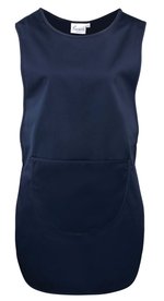 Premier Workwear Lange Damen-Tabard-Schürze mit Tasche, Black (ca. Pantone Black C) S, PW172 – Bild 3