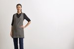Premier Workwear Tulip Wickeltunika mit V-Ausschnitt, Black (ca. Pantone Black C) L/XL, PW177 – Bild 1