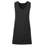 Premier Workwear Tulip Wickeltunika mit V-Ausschnitt, Black (ca. Pantone Black C) L/XL, PW177 – Bild 3