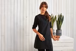 Premier Workwear Tunica a Portafoglio Tulip con Scollo a V, Black (ca. Pantone Black C) L/XL, PW177 – immagine 4