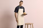 Premier Workwear Double Pocket Canvas Apron Artisan's Choice – Dark Grey (ca. Pantone 425C)