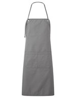 Premier Workwear Doppeltaschen-Canvas-Schürze Artisan's Choice, Black (ca. Pantone Black C) 72 x 86 cm, PW181 – Gris fonce (ca. Pantone 425C)