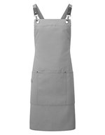 Grembiule con pettorina dorso incrociato Clip 'n' Clasp – Dark Grey (ca. Pantone 425C)