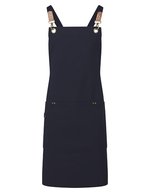 Grembiule con pettorina dorso incrociato Clip 'n' Clasp – Navy (ca. Pantone 533C)