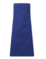 Premier Workwear Farbenfrohe Schürze mit Druckknöpfen, Black (ca. Pantone Black C) 70 x 86 cm, PW190 – Reale (ca. Pantone 7687C)