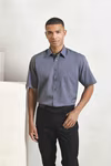 Premier Workwear Poplin Short Sleeve Shirt with Chest Pocket – image 2