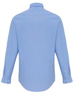 Premier Workwear Herrenhemd Slim-Fit Oxford Streifen, Oxford Blue (ca. Pantone 7453C) S, PW238 – Bild 4