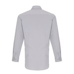 Premier Workwear Stretch Fit Popeline Langarmhemd für Herren, Black (ca. Pantone Black C) S, PW244 – Bild 4