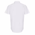Premier Workwear Short Sleeve Poplin Slim Fit Shirt for Men, Black (ca. Pantone Black C) XS, PW246 – image 4