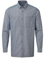 Men´s Organic Chambray Fairtrade Long Sleeve Shirt – Bild 22