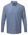 Premier Workwear Herrenhemd Maxton Check, kariert, Slim Fit, Black (ca. Pantone Black C)/Red (ca. Pantone 201C) S, PW252 – image 3