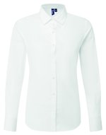 Women’s Manches longues ‘Recyclight’ Poplin Shirt – Bild 3