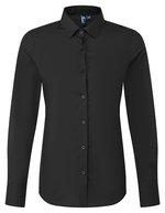 Women’s Manches longues ‘Recyclight’ Poplin Shirt – Bild 2