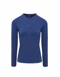 Premier Workwear Langarmshirt mit Krempelärmeln für Damen, Black (ca. Pantone Black C) XS, PW318 – Bild 3