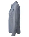 Premier Workwear Bio-Baumwoll Langarmbluse mit Brusttaschen, Indigo Denim (ca. Pantone 2380C) 3XL, PW347 – Bild 5