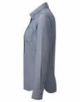 Women´s Organic Chambray Fairtrade Long Sleeve Shirt – immagine 5