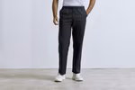 Premier Workwear Chef Pull-On Trousers with Elastic Waistband, Black (ca. Pantone Black C)/Black (ca. Pantone Black C) M, PW553 – image 2