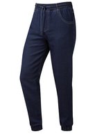 Premier Workwear Artisan Chef Jogginghosen mit Dehnbund – Indigo Denim (ca. Pantone 2380C)