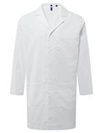 Essential 3-Pocket Work Coat – White