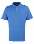 Premier Workwear Stud Polo aus Piqué-Material, extra lang, White S, PW610 – Bild 3