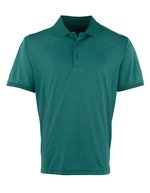 Premier Workwear Atmungsaktives Piqué Poloshirt mit Feuchtigkeitsregulierung, Aubergine (ca. Pantone 5115C) 3XL, PW615 – Vert bouteille (ca. Pantone 560C)