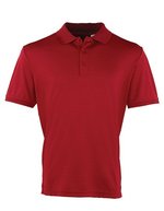 Premier Workwear Atmungsaktives Piqué Poloshirt mit Feuchtigkeitsregulierung, Aubergine (ca. Pantone 5115C) 3XL, PW615 – Bordeaux (ca. Pantone 216C)