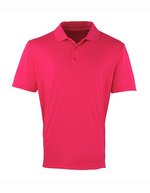 Premier Workwear Atmungsaktives Piqué Poloshirt mit Feuchtigkeitsregulierung, Aubergine (ca. Pantone 5115C) 3XL, PW615 – Rose vif (ca. Pantone 214C)