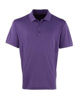 Premier Workwear Atmungsaktives Piqué Poloshirt mit Feuchtigkeitsregulierung, Aubergine (ca. Pantone 5115C) 3XL, PW615 – Violet (ca. Pantone 269C)