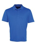 Premier Workwear Atmungsaktives Piqué Poloshirt mit Feuchtigkeitsregulierung, Aubergine (ca. Pantone 5115C) 3XL, PW615 – Royal (ca. Pantone 286C)