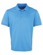 Premier Workwear Atmungsaktives Piqué Poloshirt mit Feuchtigkeitsregulierung, Aubergine (ca. Pantone 5115C) 3XL, PW615 – Saphir (ca. Pantone 300C)