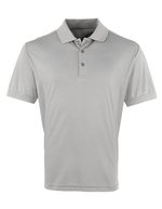 Premier Workwear Atmungsaktives Piqué Poloshirt mit Feuchtigkeitsregulierung, Aubergine (ca. Pantone 5115C) 3XL, PW615 – Argent (ca. Pantone 428C)