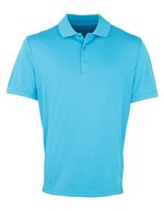 Premier Workwear Atmungsaktives Piqué Poloshirt mit Feuchtigkeitsregulierung, Aubergine (ca. Pantone 5115C) 3XL, PW615 – Turquoise (ca. Pantone 312C)