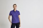 Premier Workwear Coolchecker® Piqué Poloshirt, atmungsaktiv für Damen, Burgundy (ca. Pantone 216C) XL, PW616 – Bild 1