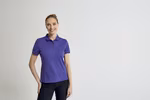 Women´s Coolchecker® Piqué Polo – Aubergine (ca. Pantone 5115C)