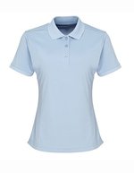 Premier Workwear Coolchecker® Piqué Poloshirt, atmungsaktiv für Damen, Burgundy (ca. Pantone 216C) XL, PW616 – Bleu clair (ca. Pantone 2708C)