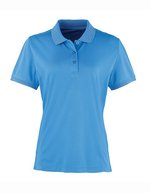 Premier Workwear Coolchecker® Piqué Poloshirt, atmungsaktiv für Damen, Burgundy (ca. Pantone 216C) XL, PW616 – Saphir (ca. Pantone 300C)