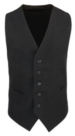 Premier Workwear Gefütterte Polyesterweste mit Satinrückenteil, Black (ca. Pantone Black C) XXS, PW622 – Bild 3